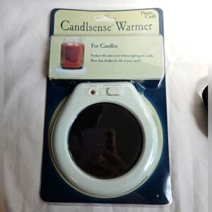 New Candlesense Warmer Electric Alternative Lighting a Jar Candle Fits 3-5/16"